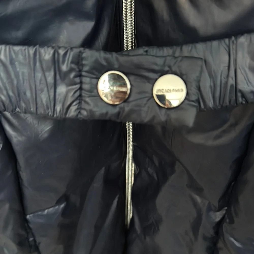 Kids Jacadi  Navy Puffer Coat - Picture 2 of 4